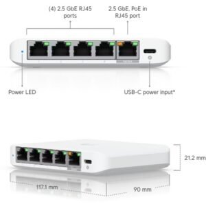 Ubiquiti USW-Flex-2.5G-5 Flex Mini 2.5G