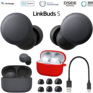 Sony WF-LS900N LinkBuds S Truly Wireless Noise-Canceling Earbuds (Black)