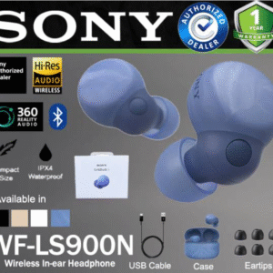 Sony WF-LS900N LinkBuds S Truly Wireless Noise-Canceling Earbuds (Blue)
