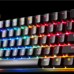 SteelSeries 64820 Apex Pro Mini Gaming Keyboard – OmniPoint Adjustable Switches – US