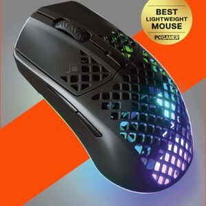 SteelSeries 62611 Aerox 3 Wired Ultra Lightweight Gaming Mouse – Onyx (Black)