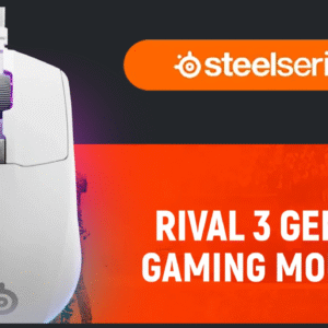 SteelSeries 62516 Rival 3 Gen 2 Wired Gaming Mouse – White