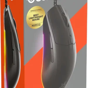 SteelSeries 62523 Rival 3 Gen 2 Wireless Gaming Mouse – Black
