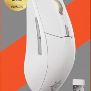 SteelSeries 62524 Rival 3 Gen 2 Wireless Gaming Mouse – White