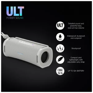 Sony SRS-ULT10 ULT Field 1 Portable Bluetooth Speaker (White)
