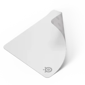 SteelSeries 63464 QcK Cloth Gaming Mousepad – Large (White)