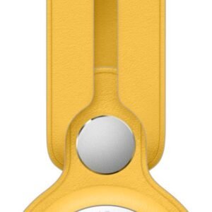 Apple MM003FE/A AirTag Leather Loop - Meyer Lemon