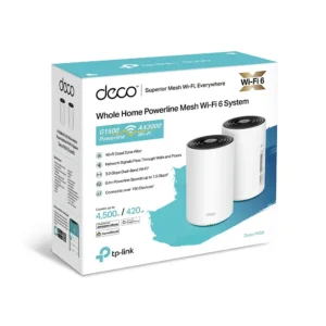 TP-Link Deco PX50(2-pack) AX3000+G1500 Powerline Mesh Wi-Fi 6 System