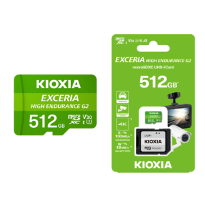 KIOXIA LMHE2G512GG2 EXCERIA H/E G2 CL10 UHS-I U3 V30 4K A1 R100/W50