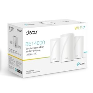 TP-Link Deco BE68(3-pack) BE14000 Tri-Band Whole Home Mesh WiFi 7 System