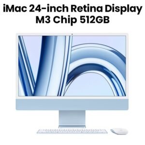 Apple MQRT3ZP/A 24-inch iMac with Retina 4.5K display: Apple M3 chip with 8‑core CPU and 10‑core GPU, 256GB SSD - Pink