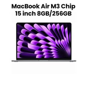Apple MRYM3ZP/A 15-inch MacBook Air: Apple M3 chip with 8-core CPU and 10-core GPU, 8GB, 256GB SSD - Space Grey