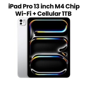 Apple ME8H4ZP/A 13-inch iPad Pro Wi‑Fi + Cellular 1TB with nano-texture glass - Silver