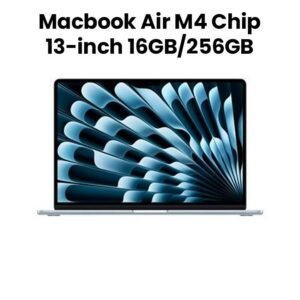 Apple MC6T4ZP/A MacBook Air 13‑inch (M4, 2025) – 16 GB unified memory, 256 GB SSD, Sky Blue
