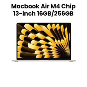 Apple MW0Y3ZP/A MacBook Air 13-inch (M4, 2025) – 16GB unified memory, 256GB SSD, Starlight