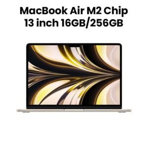 Apple MC7W4ZP/A 13-inch MacBook Air (M2, 16GB RAM, 256GB SSD) – Starlight