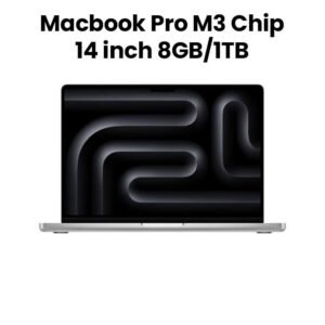 Apple MR7K3ZP/A 14-inch MacBook Pro: Apple M3 chip with 8‑core CPU and 10‑core GPU, 1TB SSD - Silver