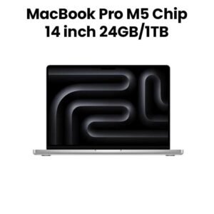 Apple MDE64ZP/A MacBook Pro 14‑inch (M5, 2025) – 24GB unified memory, 1TB SSD, Silver
