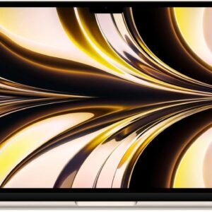 Apple MLY13ZP/A 13-inch MacBook Air: Apple M2 chip with 8-core CPU and 8-core GPU, 256GB - Starlight