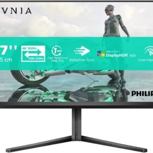 Philips PHI-27M2N3800A PHILIS MONITOR 27" 27M2N3800A GAMING Dual Reso UHD 4K@160HZ & FHD@320HZ FAST IPS HDMI2.1x2 DP1.4