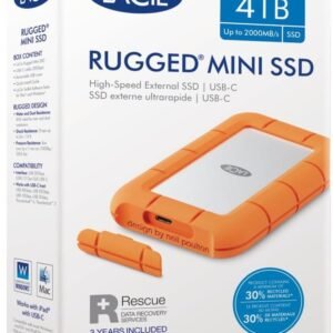 LaCie STMF4000400 RUGGED MINI SSD 4TB