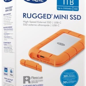 LaCie STMF1000400 RUGGED MINI SSD 1TB