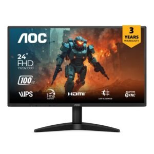 AOC PHI-24B36H AOC MONITOR 23.8" 24B36H IPS FHD LED ADAPTIVE SYNC 100HZ 1ms VGA HDMI FLICKER FREE LOW BLUE MODE