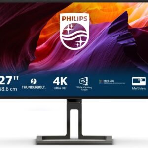 Philips PHI-27B1U7903 PHILIPS MONITOR 27" 27B1U7903 UHD 4K Mini-LED Thunderbolt 4 monitor DisplayHDR 1400 DP1.4 2 x HDMI 2.0 HAS Pivot SPK