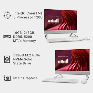 Dell EC24250I516G512NT Dell 24 AIO EC24250|i5-1334U| Int.| 16G| 512GB SSD| 3Y Basic Onsite