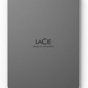LaCie STLR4000400 Mobile Drive Secure USB-C Space Grey 4TB