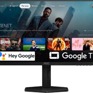 AOC PHI-Q27G4XY AOC SMART MONITOR 27" Q27G4XY FAST VA QHD 2K ADAPTIVE SYNC 144HZ GAMING GOOGLE TV OS DOLBY AUDIO