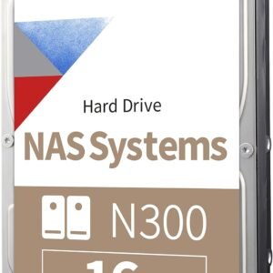 TOSHIBA HDWG51GAZSTA TOSHIBA 3.5" N300 16TB 7200RPM 512MB SATA HDD (RETAIL)