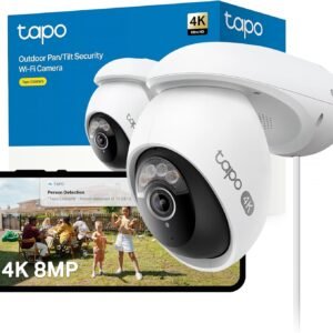 TP-Link Tapo C560WS 4K AI Outdoor Security Camera with Facial Recognition & Wi-Fi 6