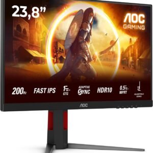 AOC PHI-24G4H AOC MONITOR 23.8" 24G4H IPS FHD LED GAMING 200HZ HDMI 2.0 DP 1.4 HAS PIVOT VESA