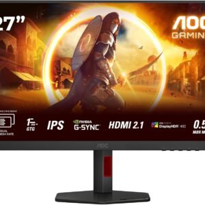 AOC PHI-U27G4 AOC MONITOR 27" U27G4 FAST IPS UHD 4K GAMING @ 160HZ FHD @ 320HZ HDMI 2.1 x 2 DP 1.4 HAS VESA