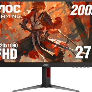 AOC PHI-27G4H AOC MONITOR 27" 27G4H IPS FHD LED GAMING 200HZ HDMI 2.0 DP 1.4 HAS PIVOT VESA