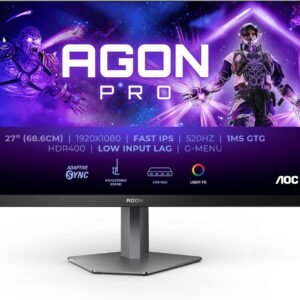 AOC PHI-AG276FK AOC MONITOR 27" AGON PRO AG276FK FHD FAST IPS LED GAMING A-SYNC 520HZ HDMI 2.0x2 DP1.4x2 HAS VESA