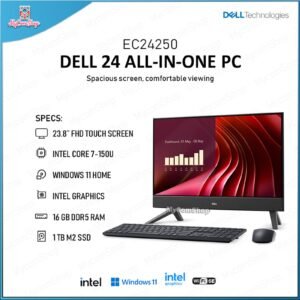 Dell EC24250C716G1TBNT Dell 24 AIO EC24250|Core 7-150U| Int.| 16G| 1TB SSD| 3Y Basic Onsite