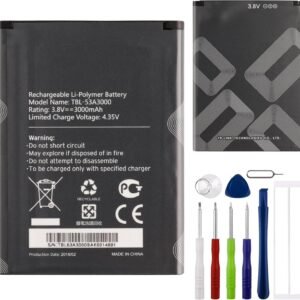 TP-Link 3560500098 Battery TBL-53B3000, 3.8V 3000mAh Li-ion, for M7450/M7650 Mobile Hotspot Routers