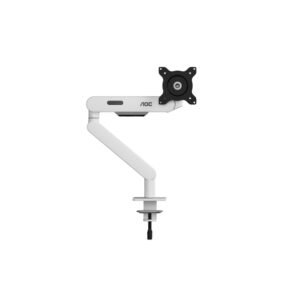 AOC PHI-AM400W AOC AM400G Mechanical Gas Spring System Single Monitor Arm (White)
