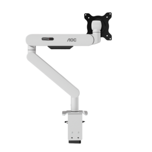 AOC PHI-AM406W AOC AM400W Mechanical Gas Spring System Single Monitor Arm (White)