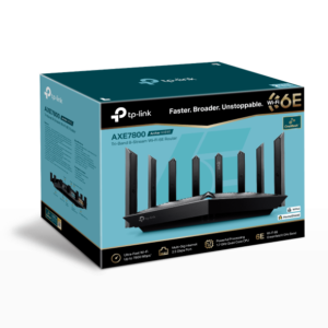 TP-Link Archer AXE95 (AXE7800) Tri-Band Wi-Fi 6E Router