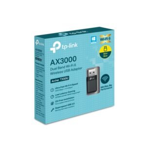 TP-Link Archer TX50U AX3000 Dual Band Wi-Fi 6 Wireless USB Adapter