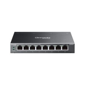 TP-Link Omada ES208GP 8-Port Gigabit Easy Managed Switch with 8× PoE+ Ports