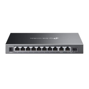 TP-Link Omada ES210GMP 10-Port Gigabit Easy Managed Switch with 8× PoE+ Ports
