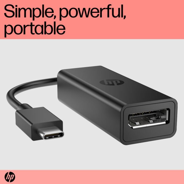 HP_USB-C_to_DisplayPort_Adapter_G2_Black_Gallery_Image_2_M1560079
