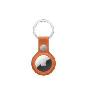 Apple MGFY4FE/A AirTag FineWoven Key Ring - Fox Orange
