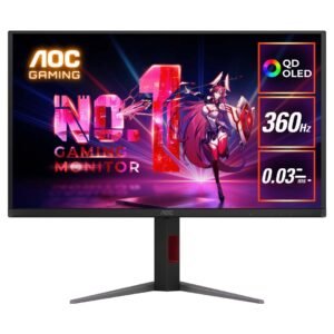 AOC PHI-Q27G4SD AOC MONITOR 26.5" Q27G4SD QD-OLED QHD 2K LED GAMING 360HZ 0.03MS HDMI 2.1x2 DP 1.4 TRUE BLACK 400