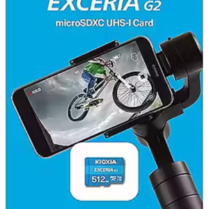 KIOXIA LMEX2L512GG2 EXCERIA CL10 UHS-I U3 V30 4K A1 R100/W50 with adapter (G2)