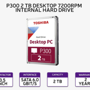TOSHIBA HDWD320AZSTA TOSHIBA 3.5" P300 2TB 7200RPM 256MB SATA HDD ( RETAIL)